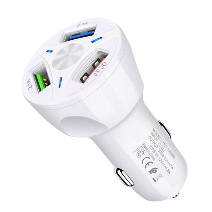 Portable 4-Port USB Charger